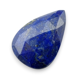 Lapis lazuli faceted cabochon 26x17 mm no 20