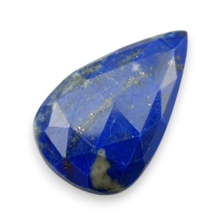 Lapis lazuli faceted cabochon 27x16 mm no 13