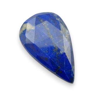 Lapis lazuli faceted cabochon 27x16 mm no 13