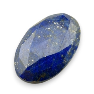 Lapis lazuli faceted cabochon 27x17 mm no 8