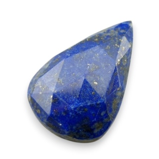 Lapis lazuli faceted cabochon 27x18 mm no 18