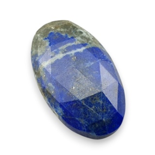 Lapis lazuli faceted cabochon 28x16 mm no 19
