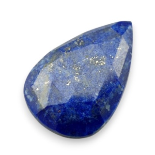Lapis lazuli faceted cabochon 28x18 mm no 15