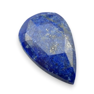Lapis lazuli faceted cabochon 28x18 mm no 15