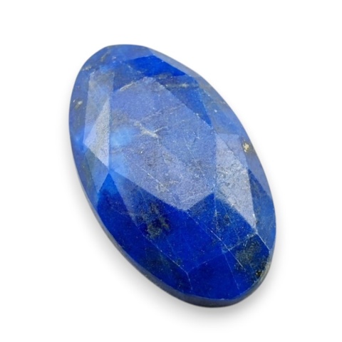Lapis lazuli faceted cabochon 29x17 mm no 6 Lapis lazuli faceted cabochon 29x17 mm no 6