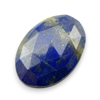 Lapis lazuli faceted cabochon 30x21 mm no 4