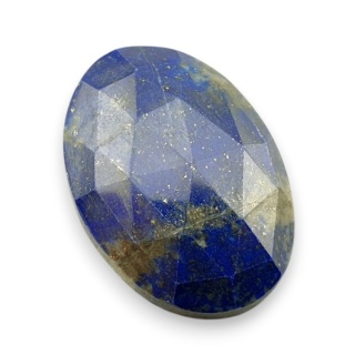 Lapis lazuli faceted cabochon 30x21 mm no 4