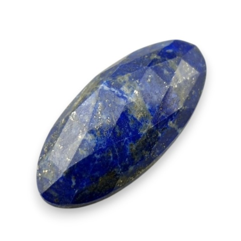 Lapis lazuli faceted cabochon 31x14 mm no 7 Lapis lazuli faceted cabochon 31x14 mm no 7