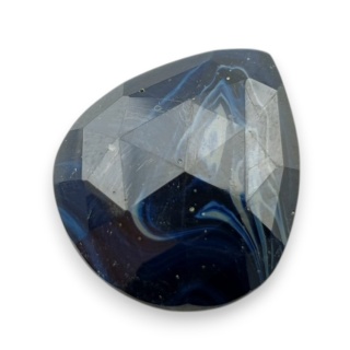 Leland blue faceted cabochon 24x21 mm no 27