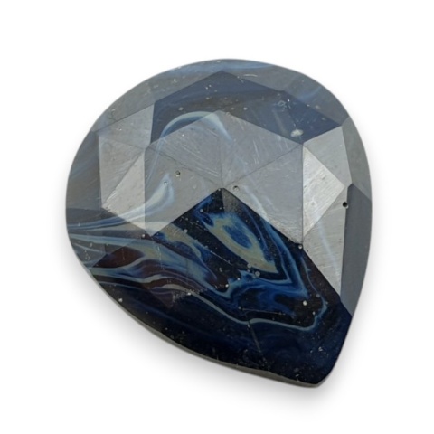 Leland blue faceted cabochon 24x21 mm no 27 Leland blue faceted cabochon 24x21 mm no 27