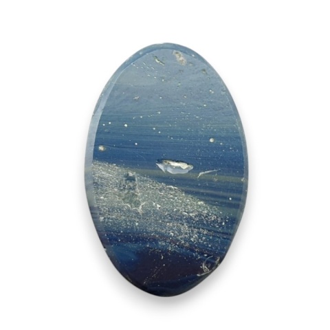 Leland blue faceted cabochon 25x16 mm no 35 Leland blue faceted cabochon 25x16 mm no 35