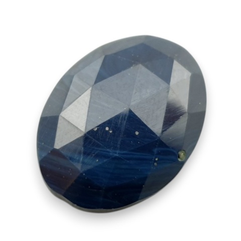 Leland blue faceted cabochon 25x19 mm no 28