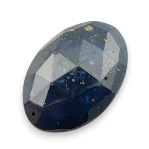 Leland blue faceted cabochon 27x19 mm no 20