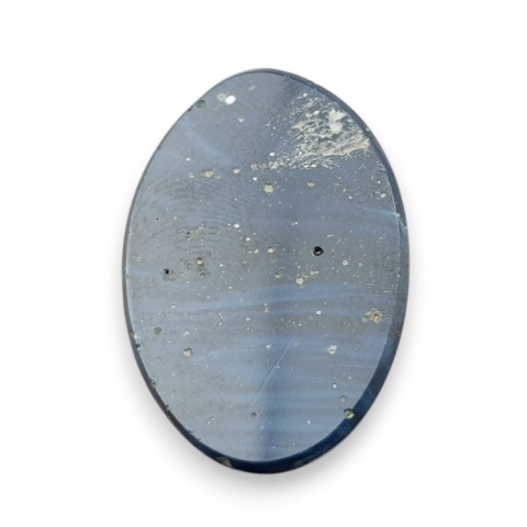 Leland blue faceted cabochon 27x19 mm no 20