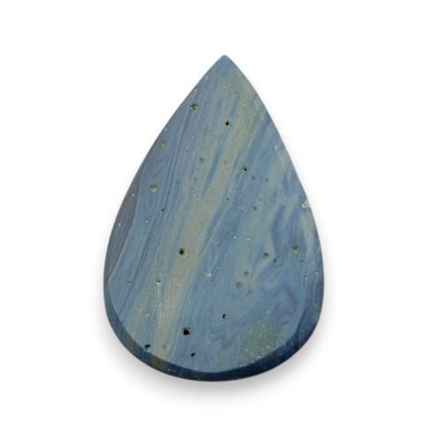 Leland blue faceted cabochon 28x18 mm no 24 Leland blue faceted cabochon 28x18 mm no 24