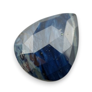 Leland blue faceted cabochon 28x23 mm no 30