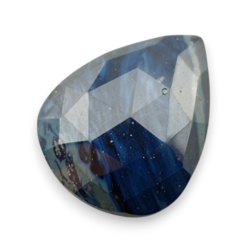 Leland blue faceted cabochon 28x23 mm no 30 Leland blue faceted cabochon 28x23 mm no 30
