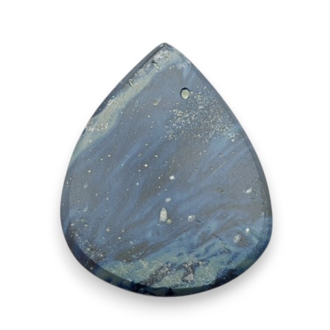 Leland blue faceted cabochon 28x23 mm no 30 Leland blue faceted cabochon 28x23 mm no 30