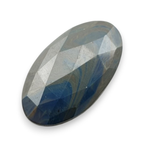 Leland blue faceted cabochon 29x17 mm no 13 Leland blue faceted cabochon 29x17 mm no 13