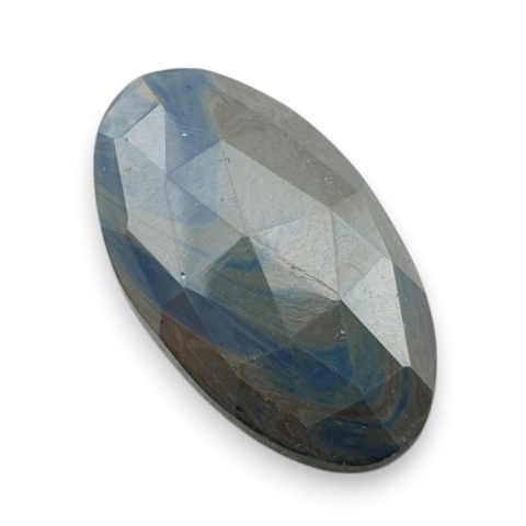 Leland blue faceted cabochon 29x17 mm no 13 Leland blue faceted cabochon 29x17 mm no 13