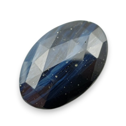 Leland blue faceted cabochon 29x20 mm no 9 Leland blue faceted cabochon 29x20 mm no 9