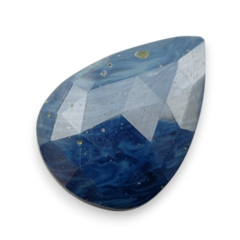 Leland blue faceted cabochon 29x21 mm no 11 Leland blue faceted cabochon 29x21 mm no 11