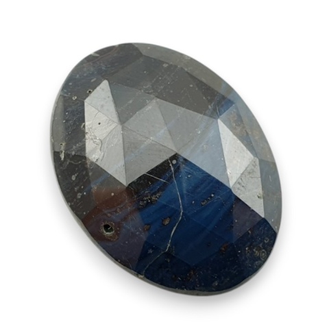 Leland blue faceted cabochon 29x21 mm no 31 Leland blue faceted cabochon 29x21 mm no 31