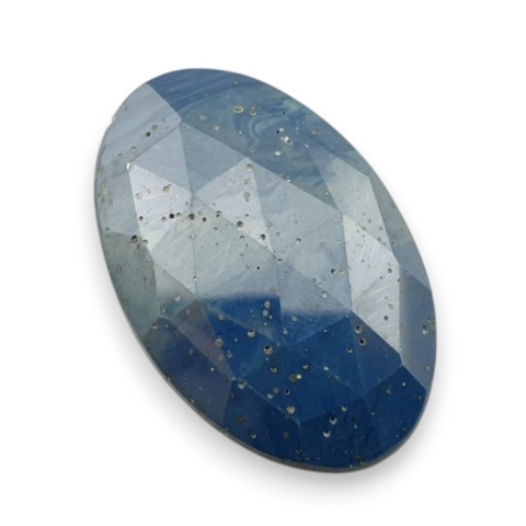 Leland blue faceted cabochon 30x20 mm no 37 Leland blue faceted cabochon 30x20 mm no 37
