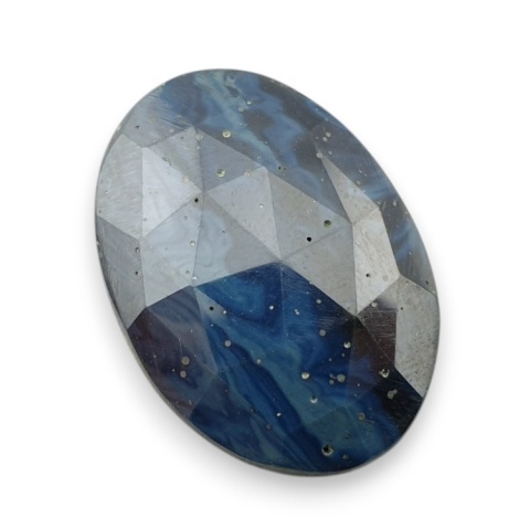 Leland blue faceted cabochon 31x22 mm no 15 Leland blue faceted cabochon 31x22 mm no 15