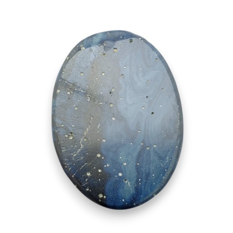 Leland blue faceted cabochon 31x22 mm no 15 Leland blue faceted cabochon 31x22 mm no 15
