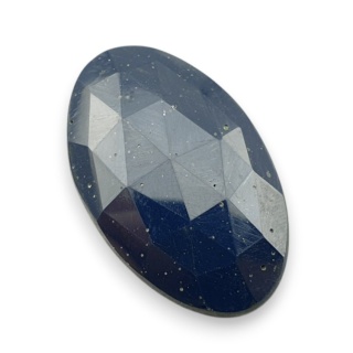 Leland blue faceted cabochon 32x20 mm no 5