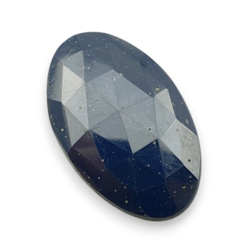 Leland blue faceted cabochon 32x20 mm no 5 Leland blue faceted cabochon 32x20 mm no 5