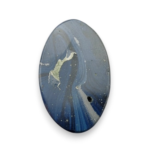 Leland blue faceted cabochon 33x21 mm no 14 Leland blue faceted cabochon 33x21 mm no 14
