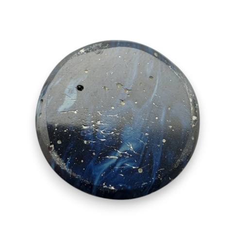 Leland blue faceted cabochon fi 23 mm no 3 Leland blue faceted cabochon fi 23 mm no 3