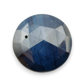 Leland blue faceted cabochon fi 25 mm no 12
