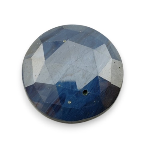 Leland blue faceted cabochon fi 25 mm no 12 Leland blue faceted cabochon fi 25 mm no 12