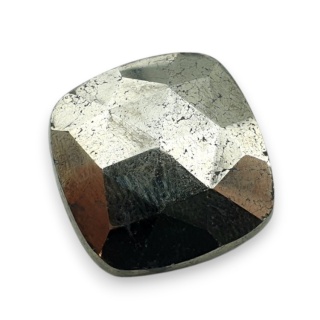 Pyrite faceted cabochon 20x19 mm no 50