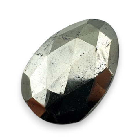 Pyrite faceted cabochon 23x15 mm no 25 Pyrite faceted cabochon 23x15 mm no 25