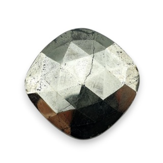 Pyrite faceted cabochon 24x24 mm no 21