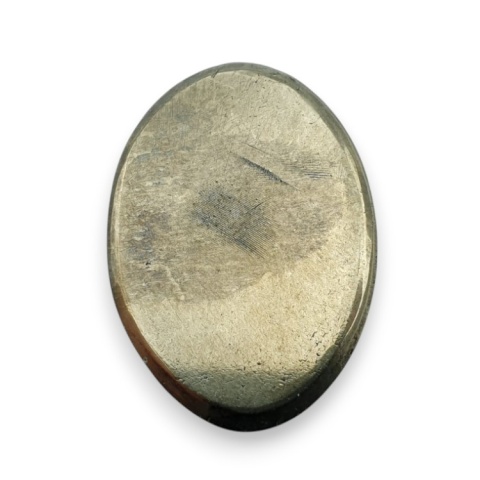 Pyrite faceted cabochon 26x19 mm no 32 Pyrite faceted cabochon 26x19 mm no 32