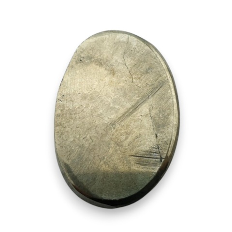Pyrite faceted cabochon 28x19 mm no 34 Pyrite faceted cabochon 28x19 mm no 34