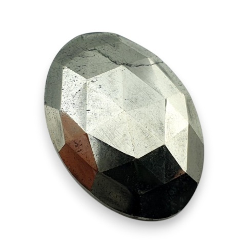 Pyrite faceted cabochon 28x19 mm no 38 Pyrite faceted cabochon 28x19 mm no 38