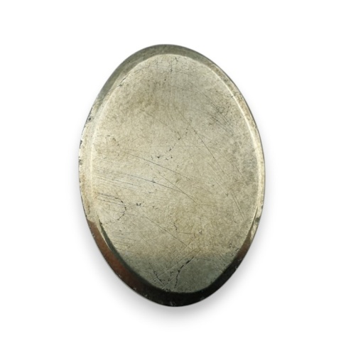 Pyrite faceted cabochon 28x19 mm no 38 Pyrite faceted cabochon 28x19 mm no 38