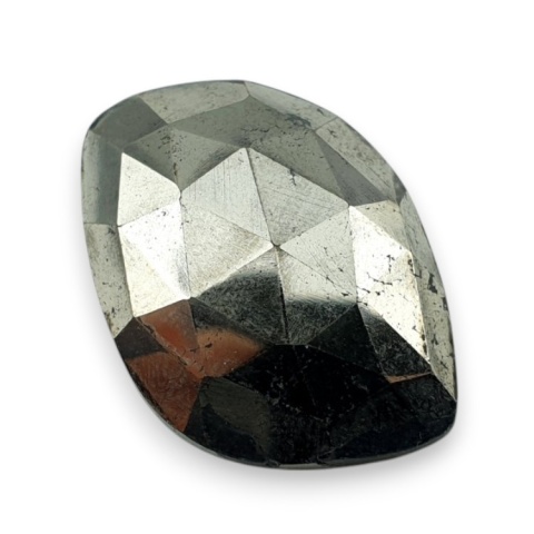 Pyrite faceted cabochon 28x19 mm no 41 Pyrite faceted cabochon 28x19 mm no 41