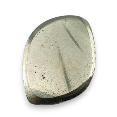 Pyrite faceted cabochon 28x19 mm no 41 Pyrite faceted cabochon 28x19 mm no 41