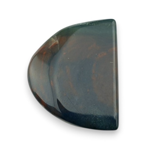 Bloodstone faceted cabochon 22x17 mm no 39