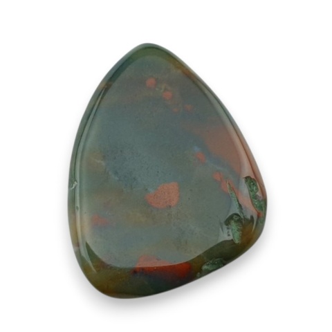 Bloodstone faceted cabochon 24x18 mm no 35 Bloodstone faceted cabochon 24x18 mm no 35