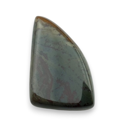 Bloodstone faceted cabochon 26x15 mm no 38
