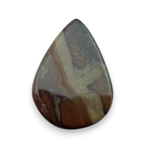 Bloodstone faceted cabochon 26x19 mm no 34 Bloodstone faceted cabochon 26x19 mm no 34