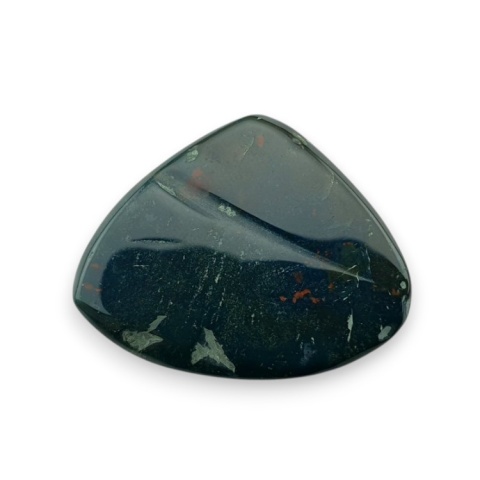 Bloodstone faceted cabochon 26x21 mm no 5 Bloodstone faceted cabochon 26x21 mm no 5